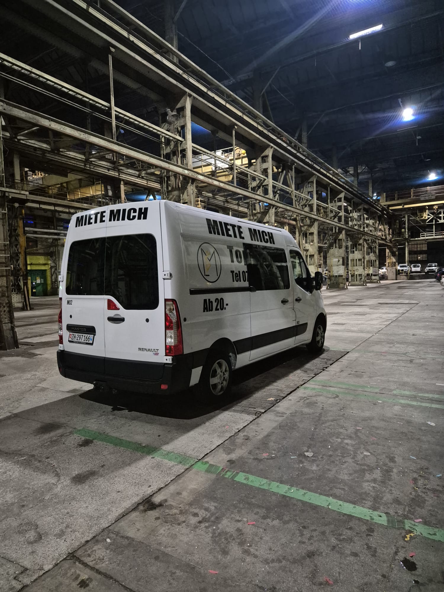 Renault Master Heckansicht